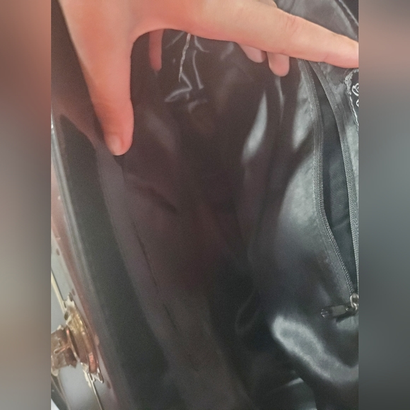 Bride of Frankenstein purple lace tote - Picture 6 of 7